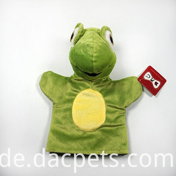 Schildkröte Plüsch Handpuppe tortoise plush hand puppet